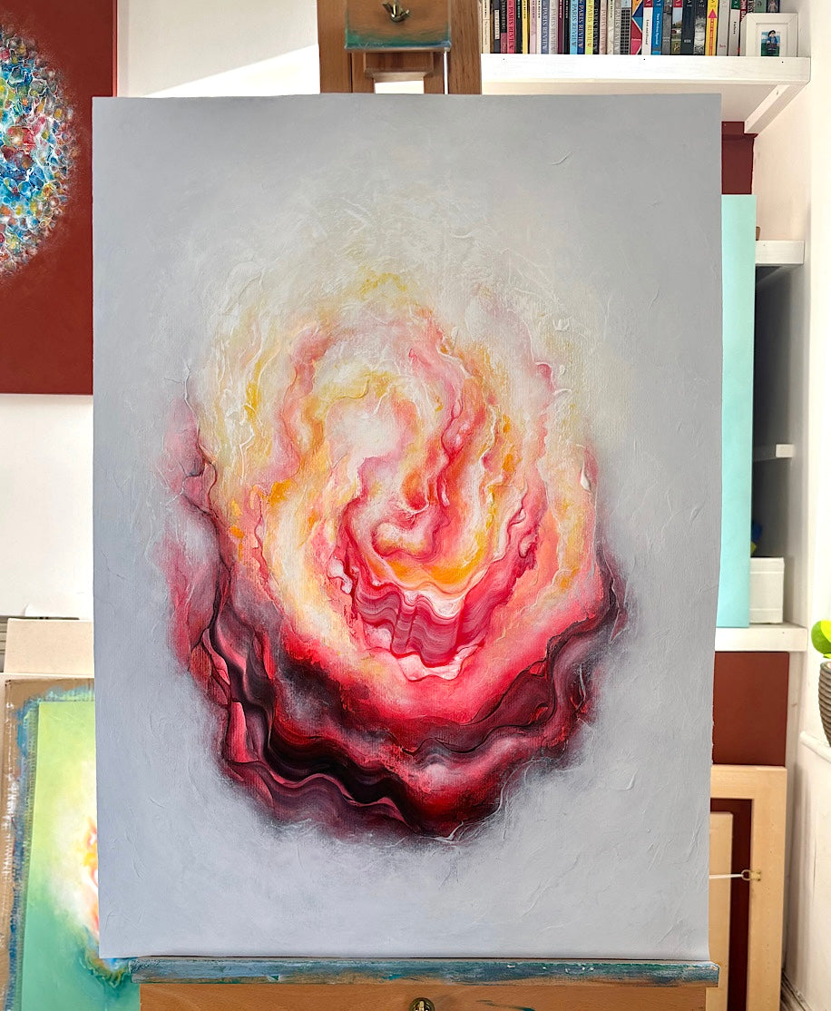 ‘Tingling’ - Painting on Paper