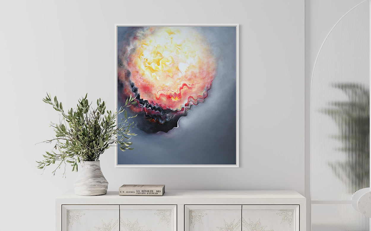 ‘All the Warmth’ original painting on canvas