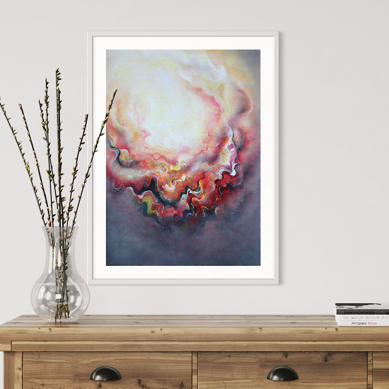 Uplifting meditative painting