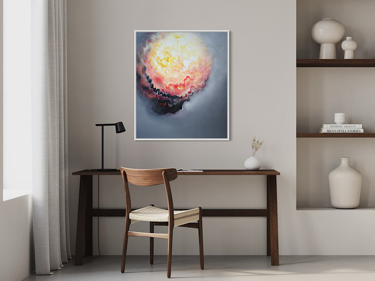 ‘All the Warmth’ original painting on canvas