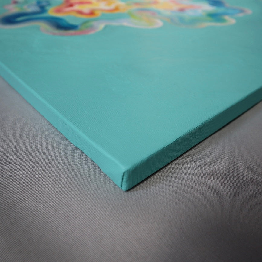 Canvas painting abstract