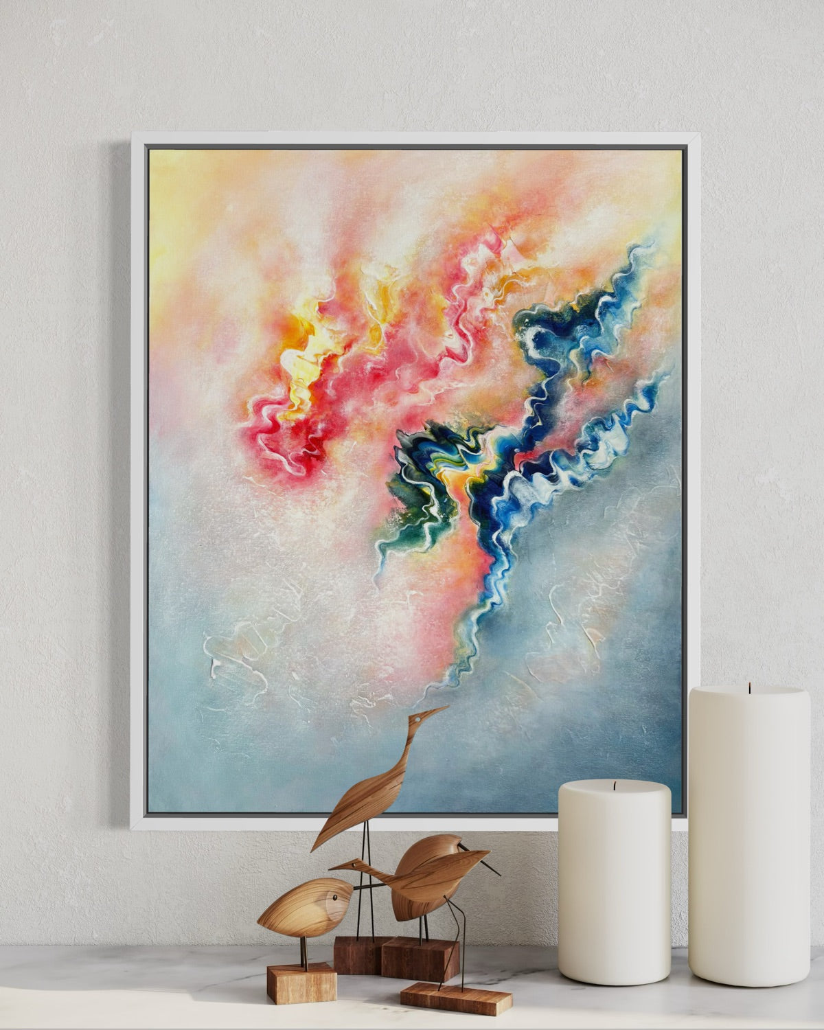 Ethereal and uplifting abstract painting
