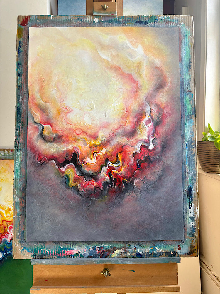 Colourful uplifting art for the home