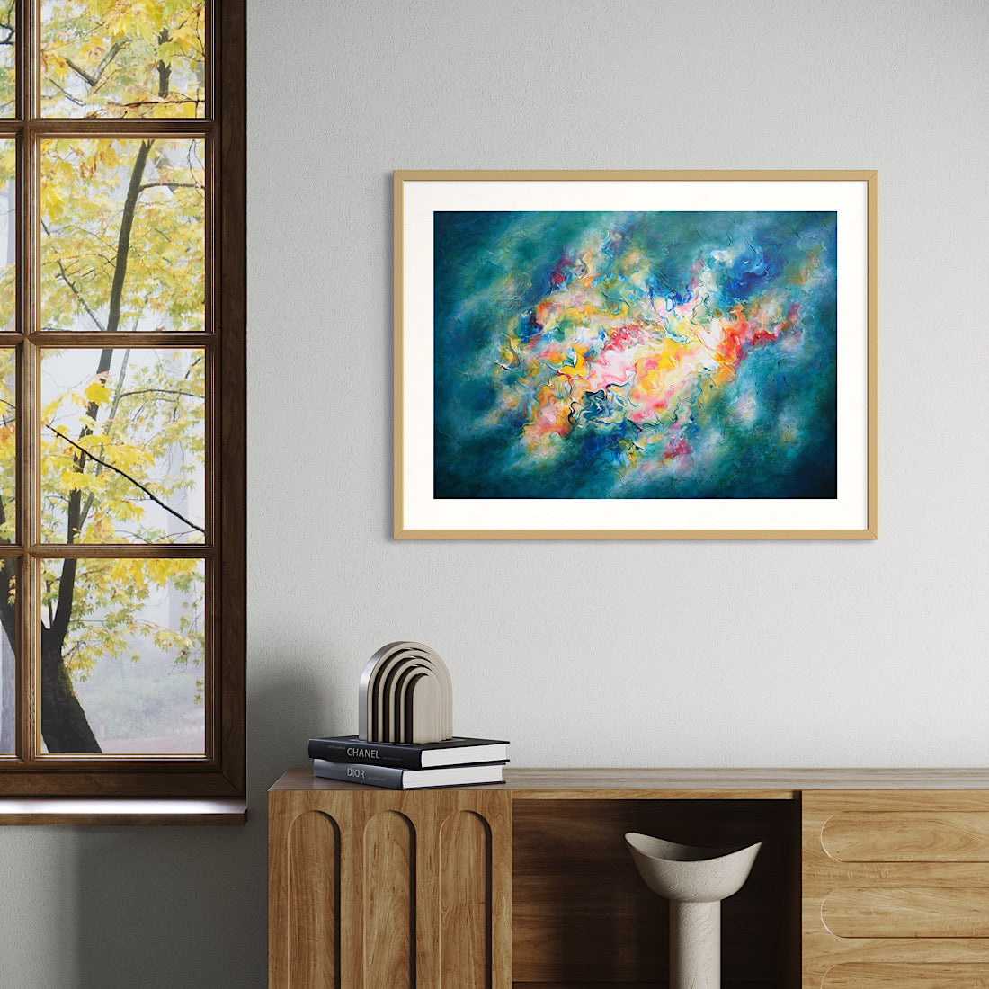 Uplifting abstract art