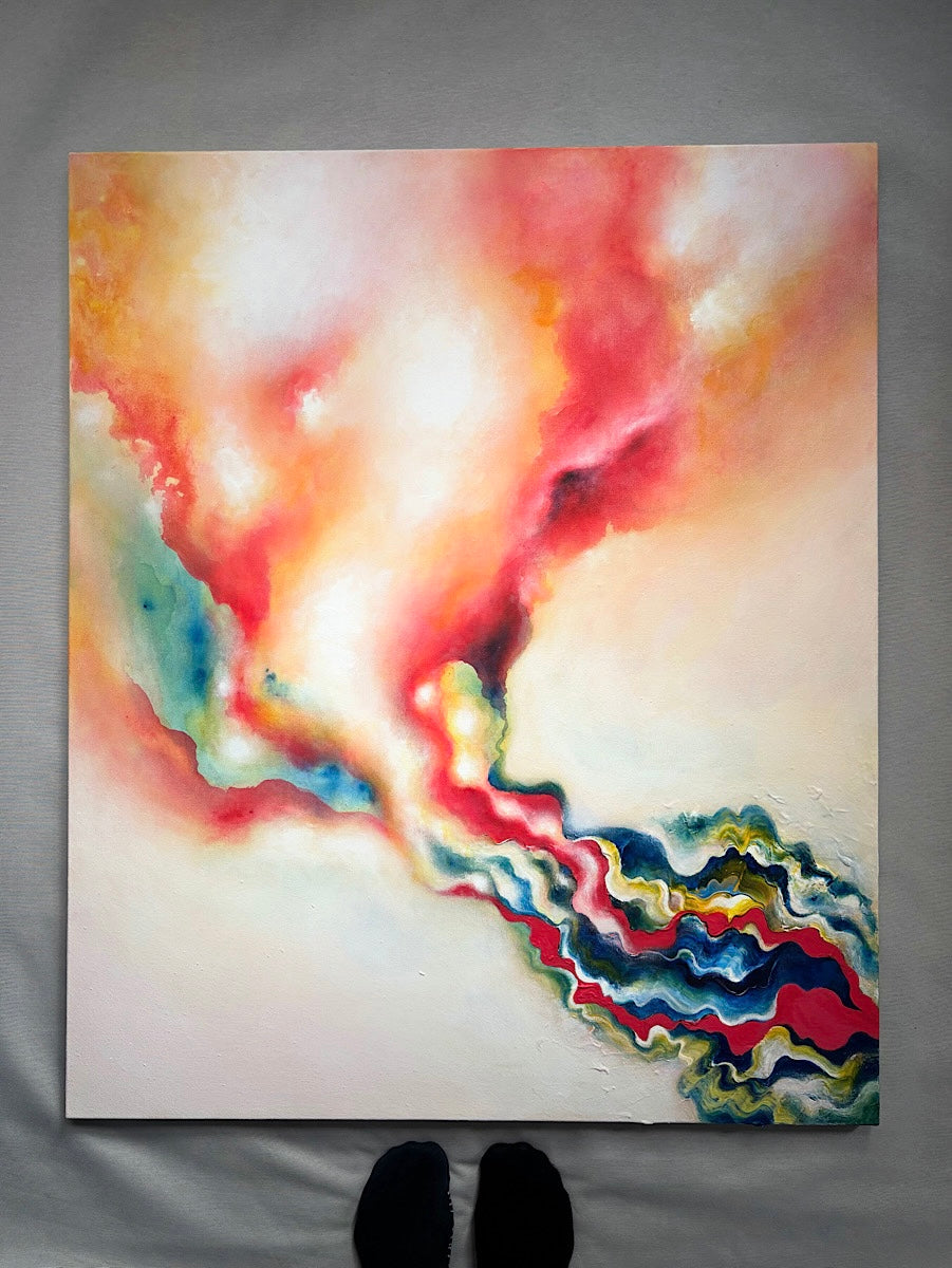 ‘A Gathered Radiance’ - Painting on Canvas