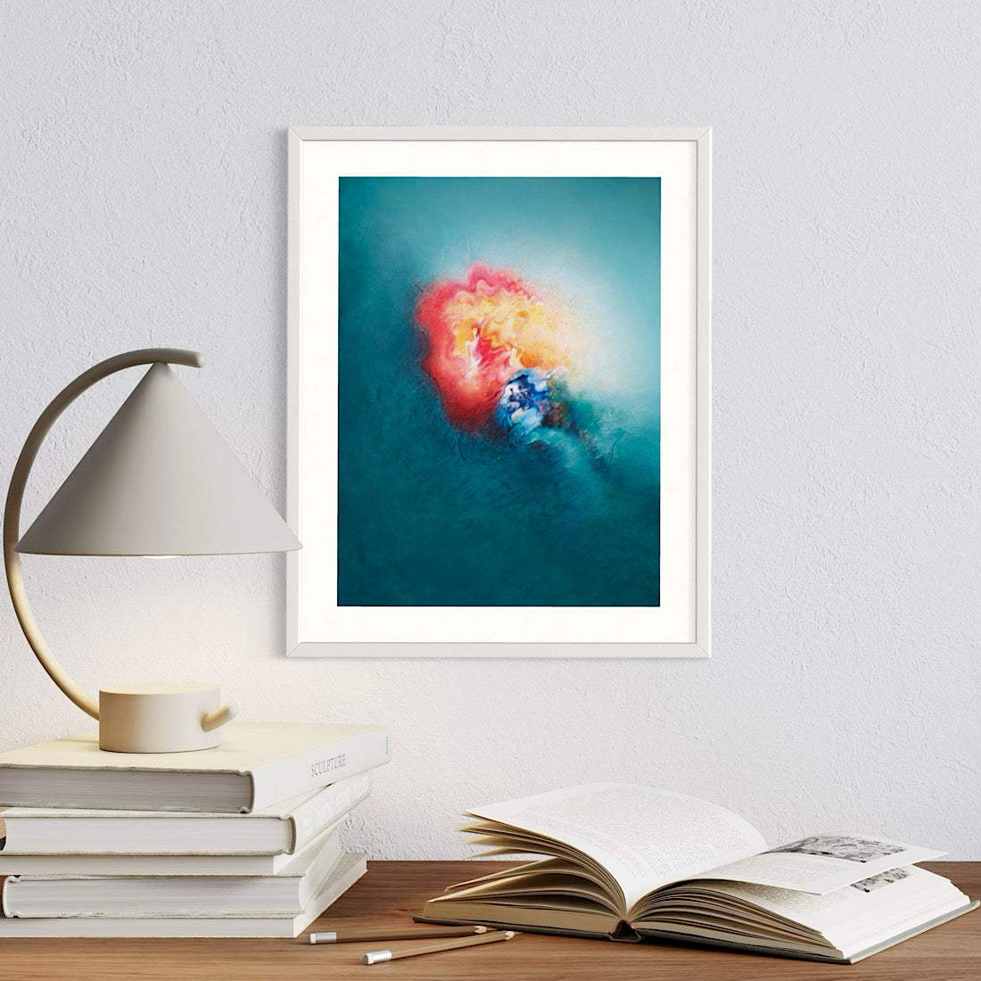 Uplifting abstract wall art