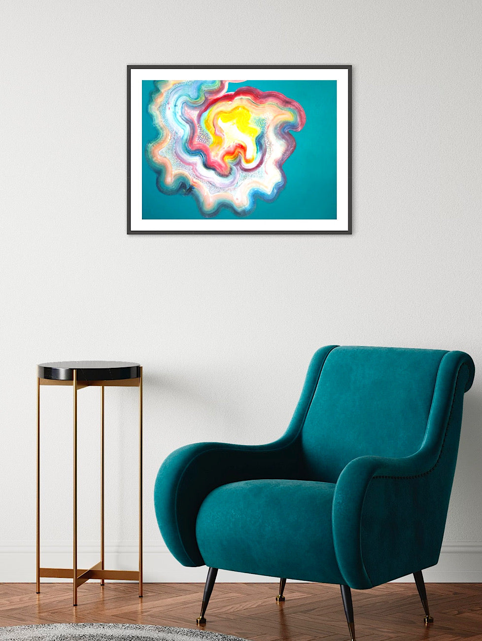 Teal home decor