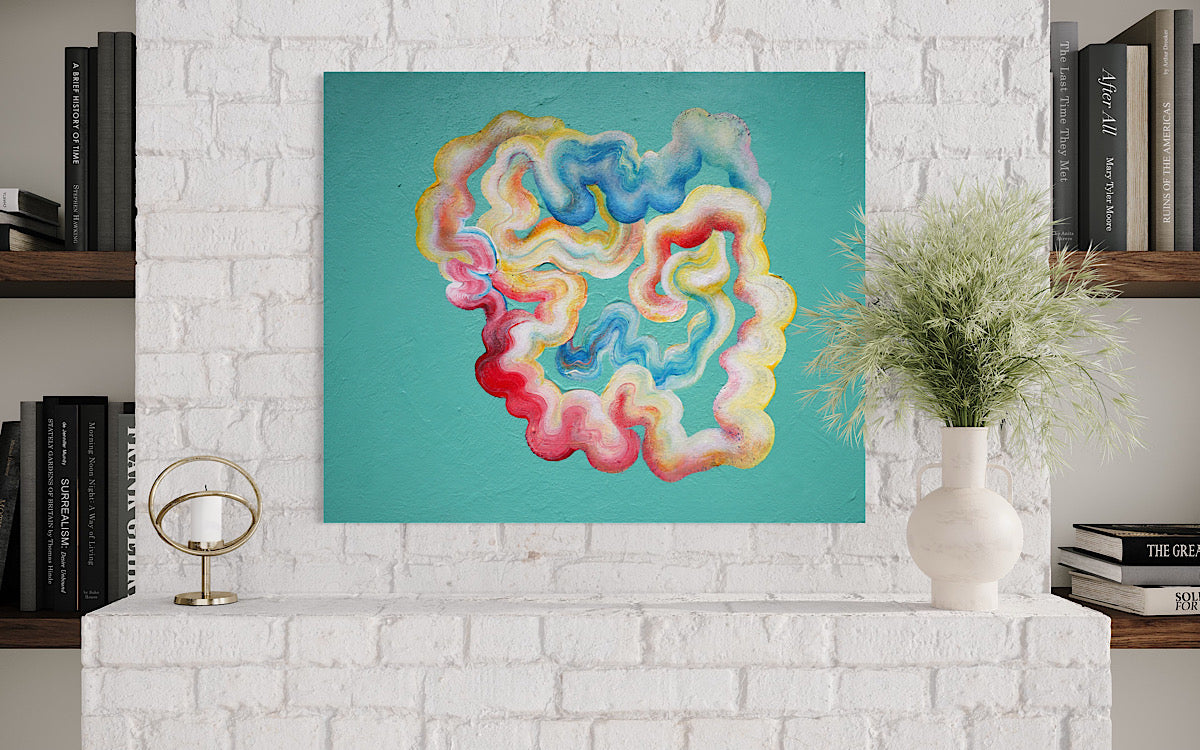 Weird and wonderful abstract art for the wall