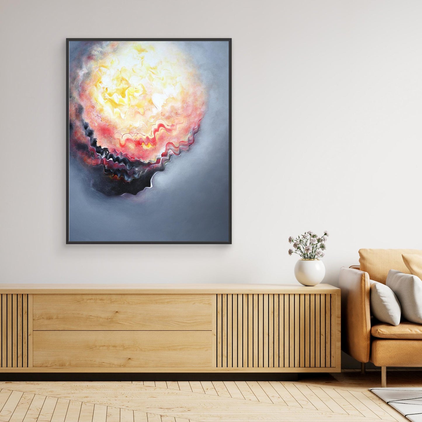 Large affordable canvas art energy