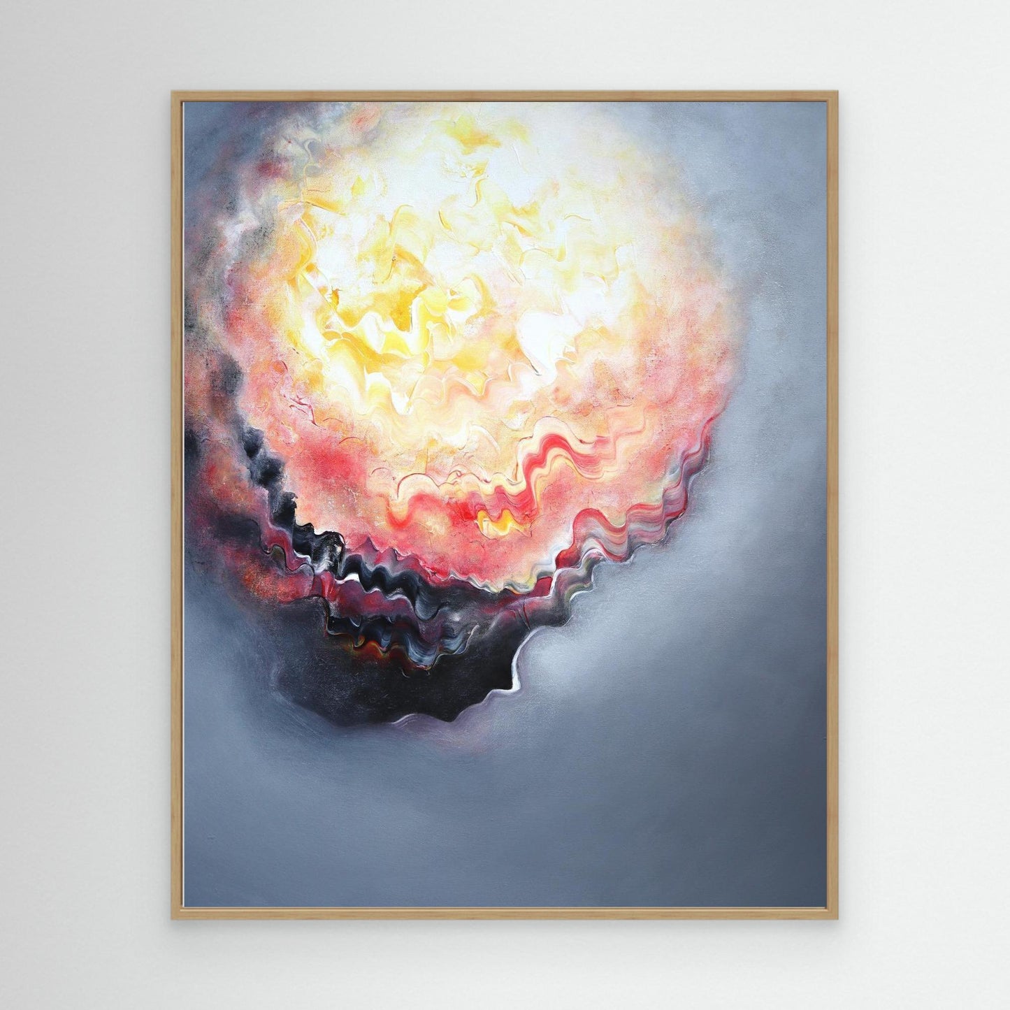 Ethereal abstract canvas print