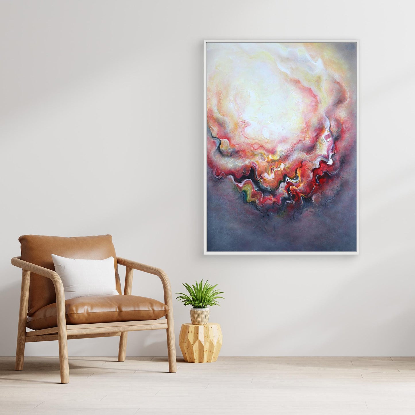 'When I Close my Eyes' Canvas Print