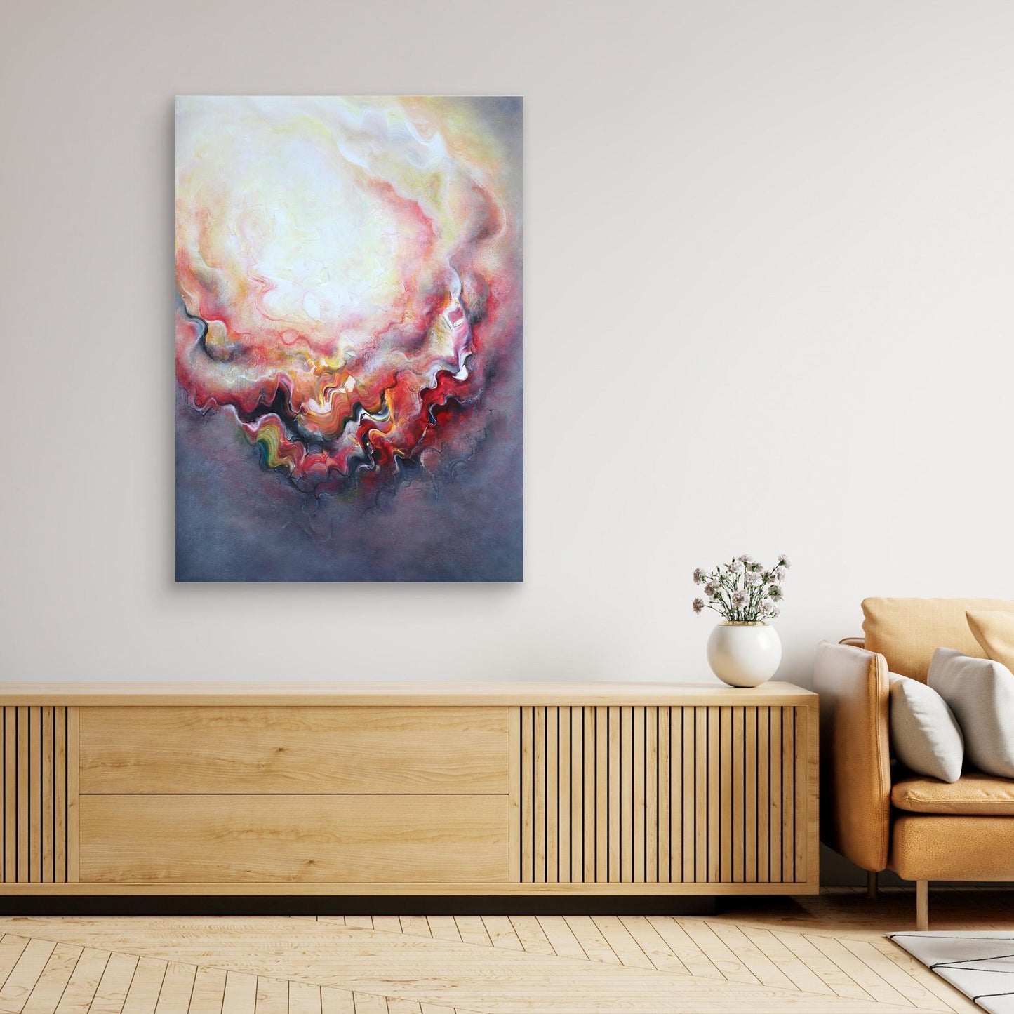 'When I Close my Eyes' Canvas Print