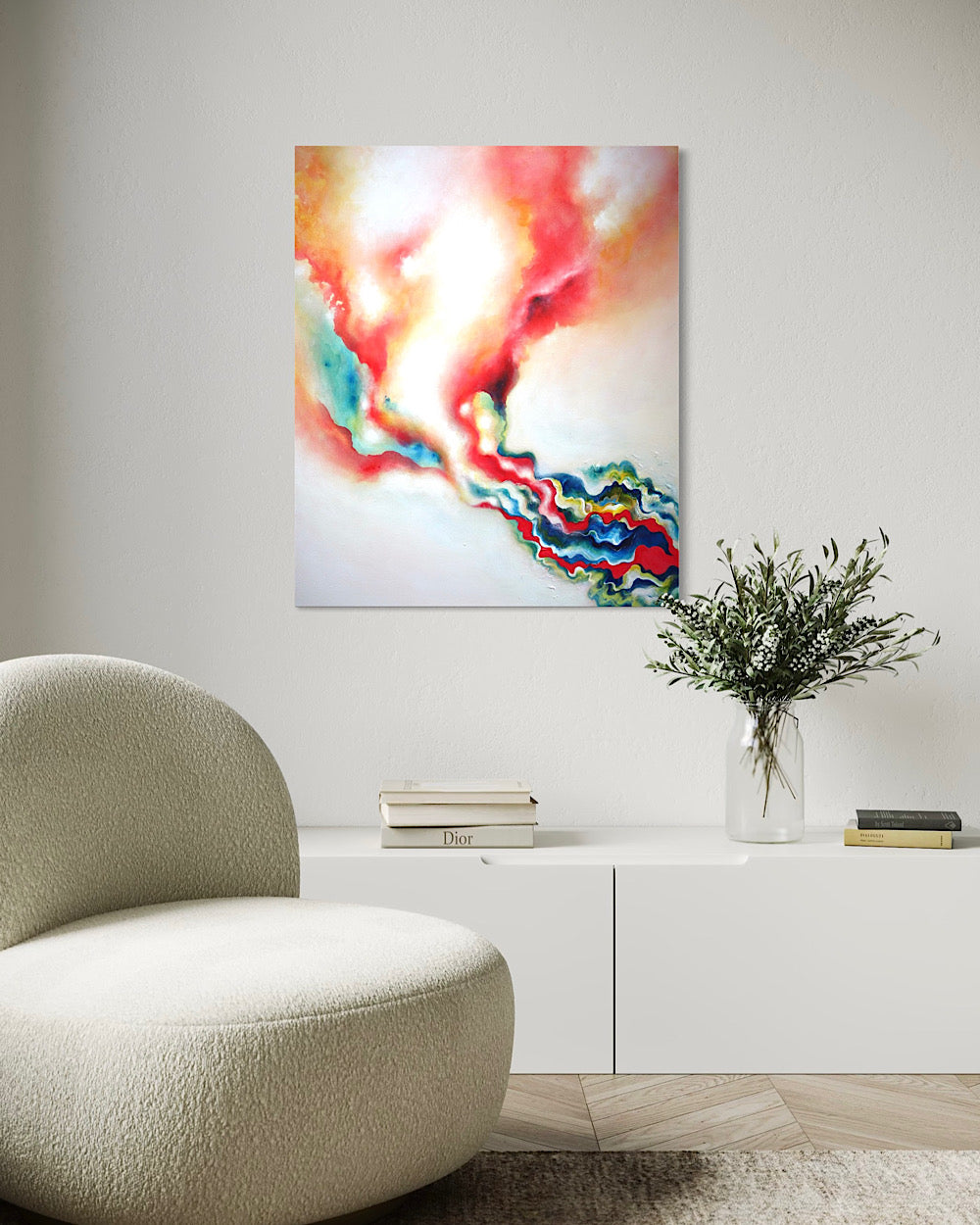 ‘A Gathered Radiance’ - Painting on Canvas