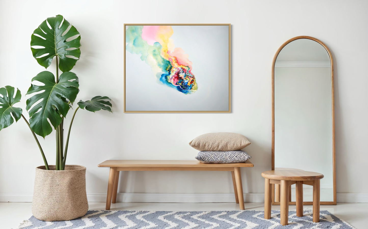 ‘Flowing Freely’ - Painting on Canvas