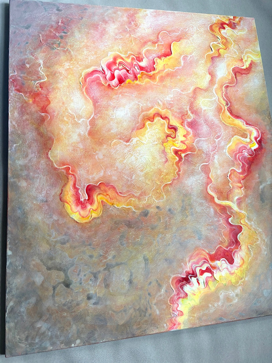 ‘All the Warmth’ - Painting on Canvas