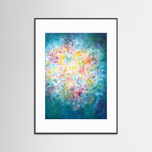 Vibrant abstract art for the home 
