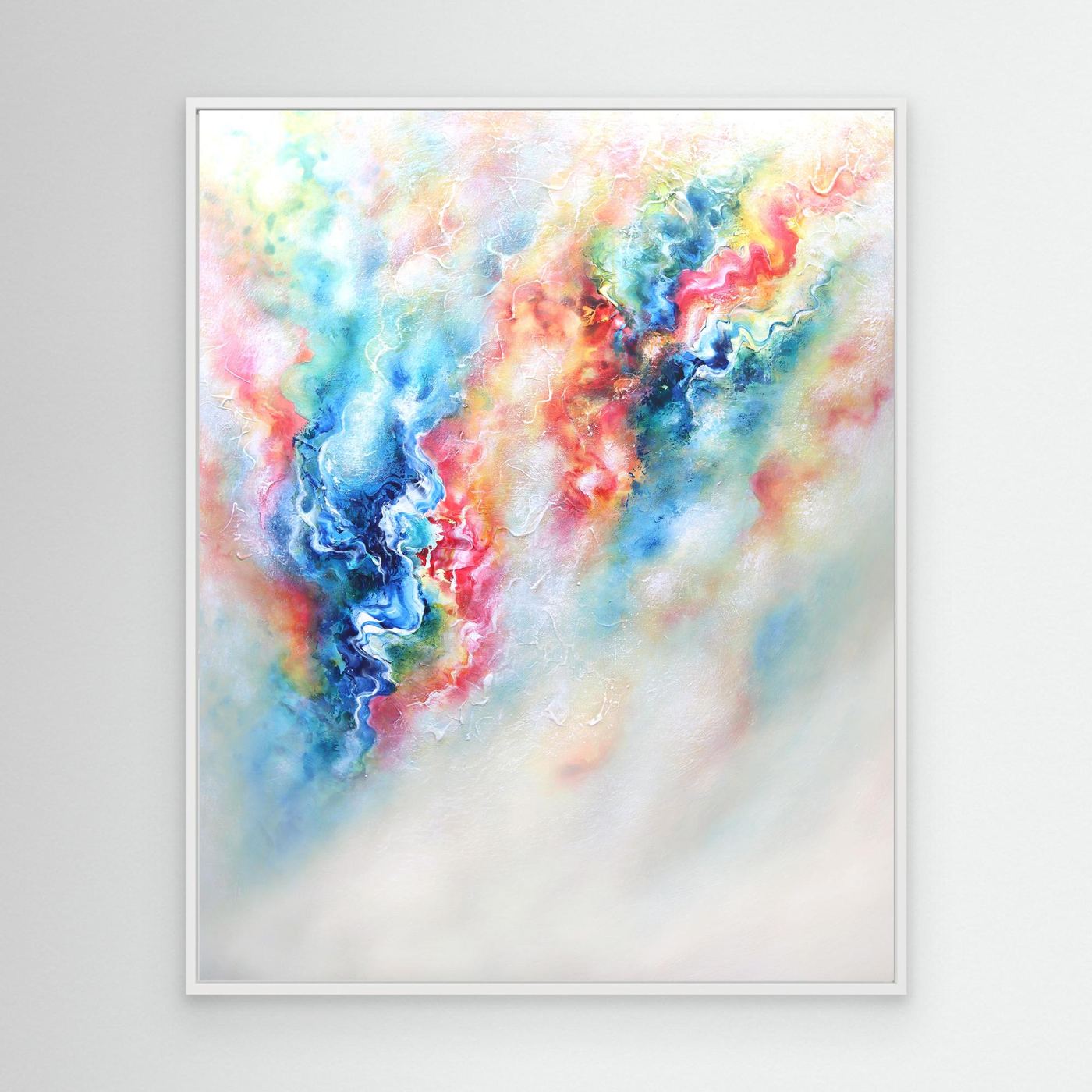 Vibrant and uplifting abstract wall art 