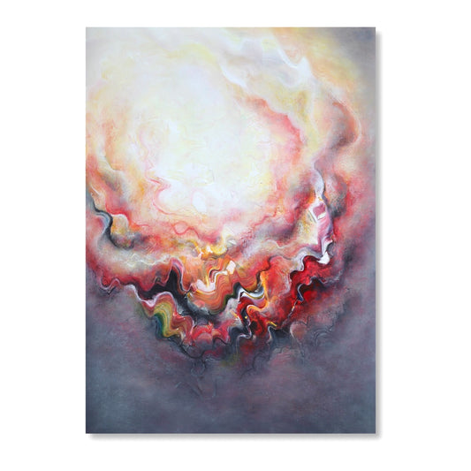 ‘When I Close My Eyes’ - Painting on Paper