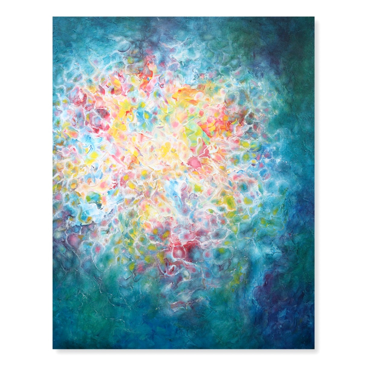 'Every Hue Unfolds' - Painting on Canvas