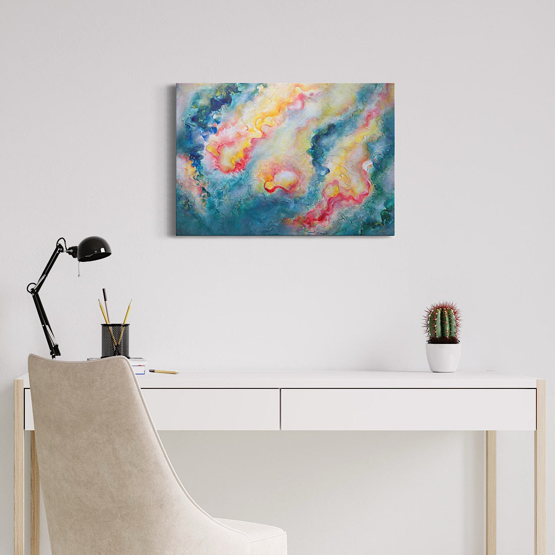 'Yearning for Light' Canvas Print