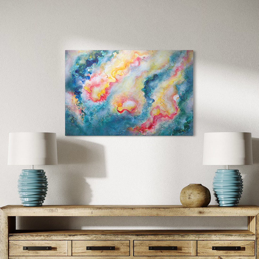 'Yearning for Light' Canvas Print