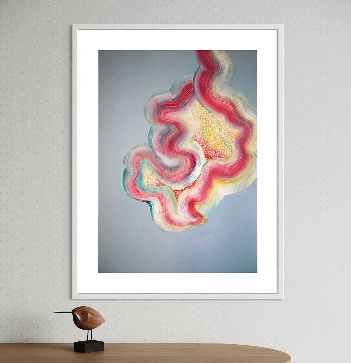 Vibrant abstract art for the home