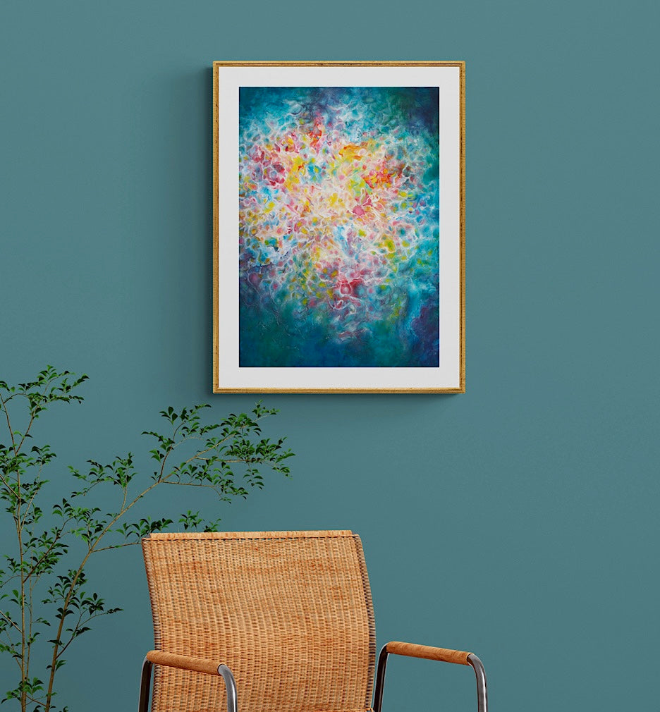 Colourful art for the home 