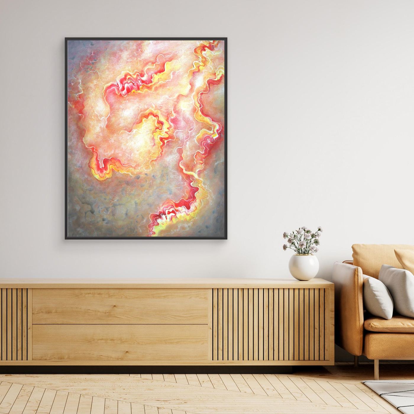 'All the Warmth' - Print on Canvas