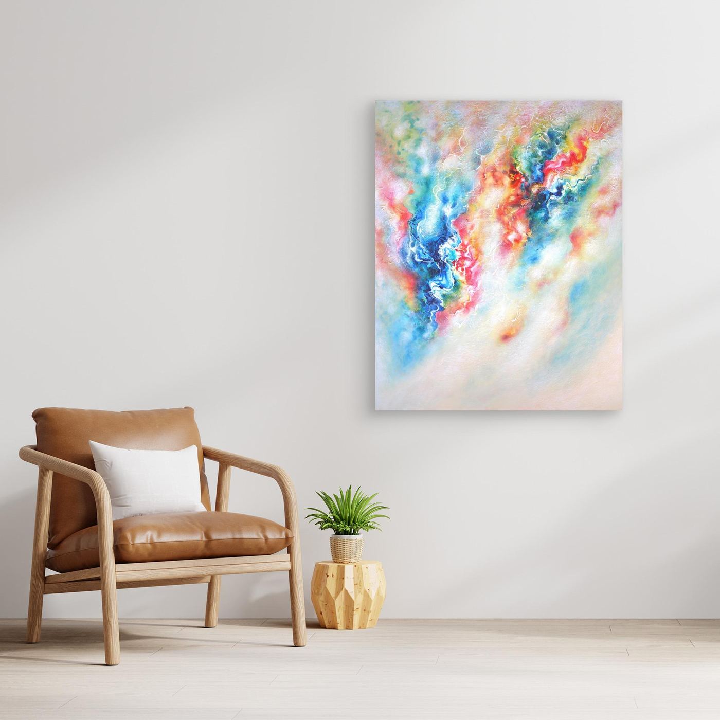 'Some New Delight' - Print on Canvas