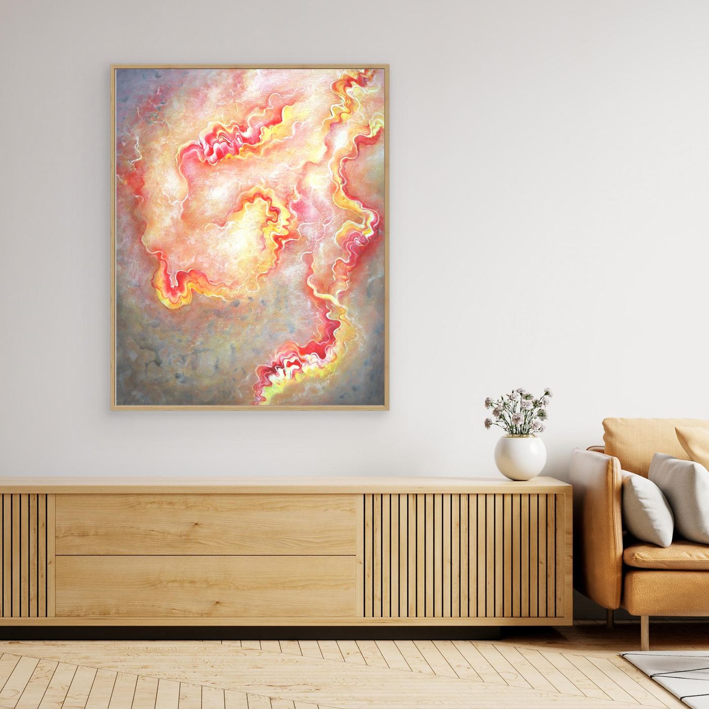 'All the Warmth' - Print on Canvas