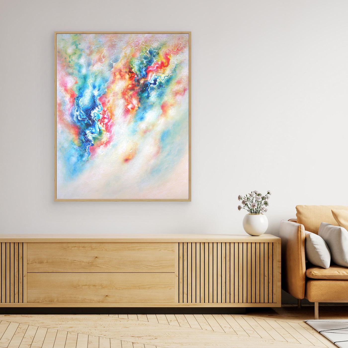 'Some New Delight' - Print on Canvas