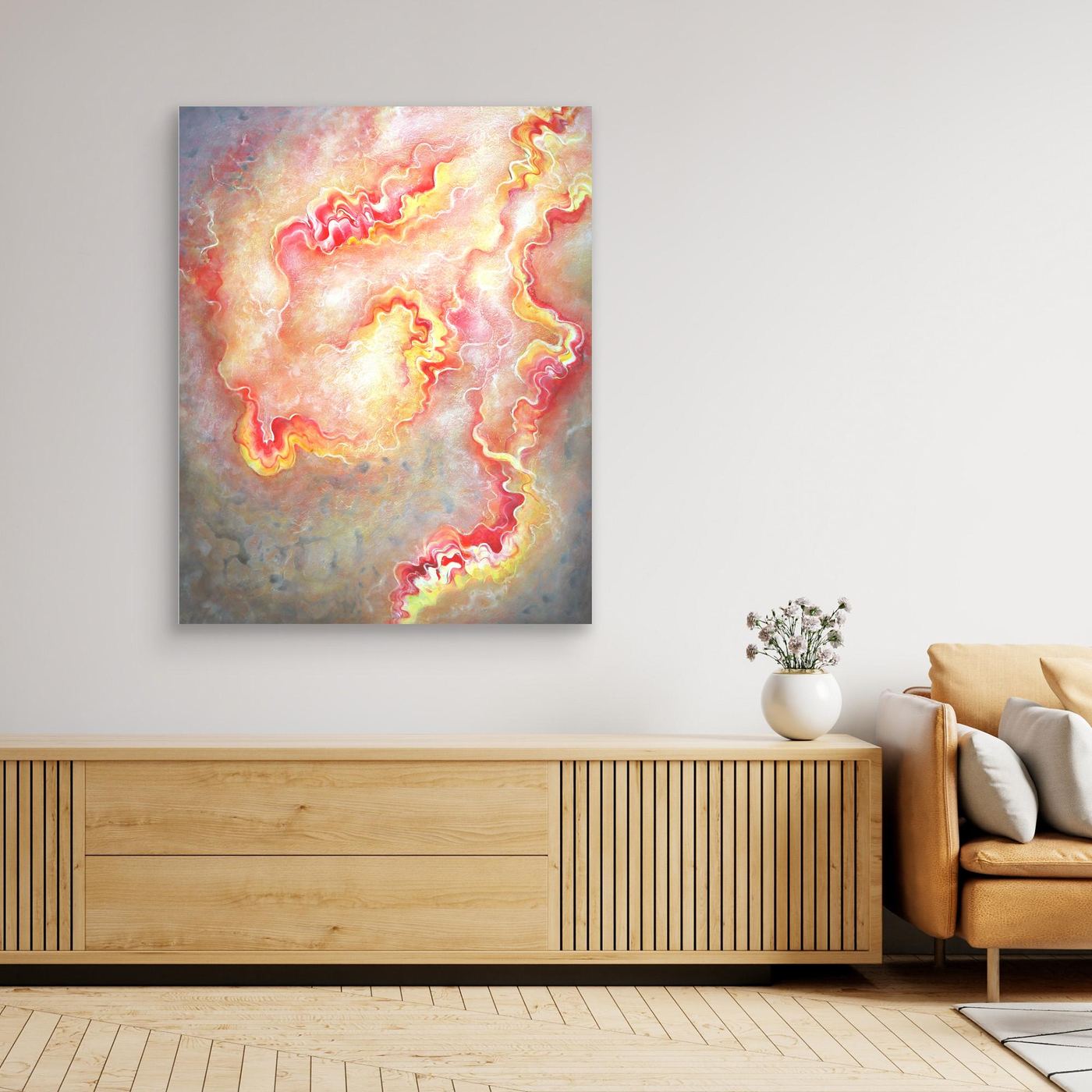 'All the Warmth' - Print on Canvas