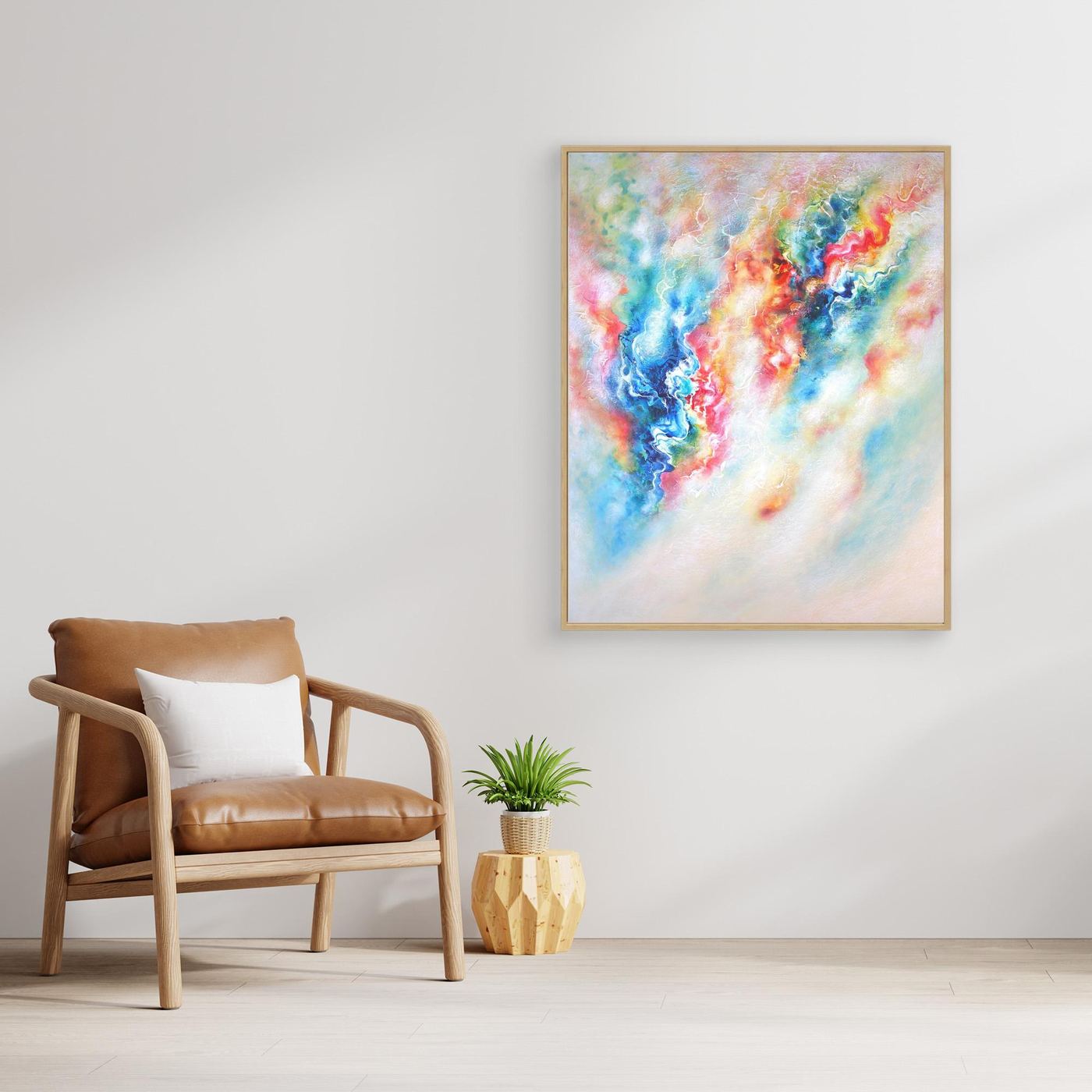 'Some New Delight' - Print on Canvas