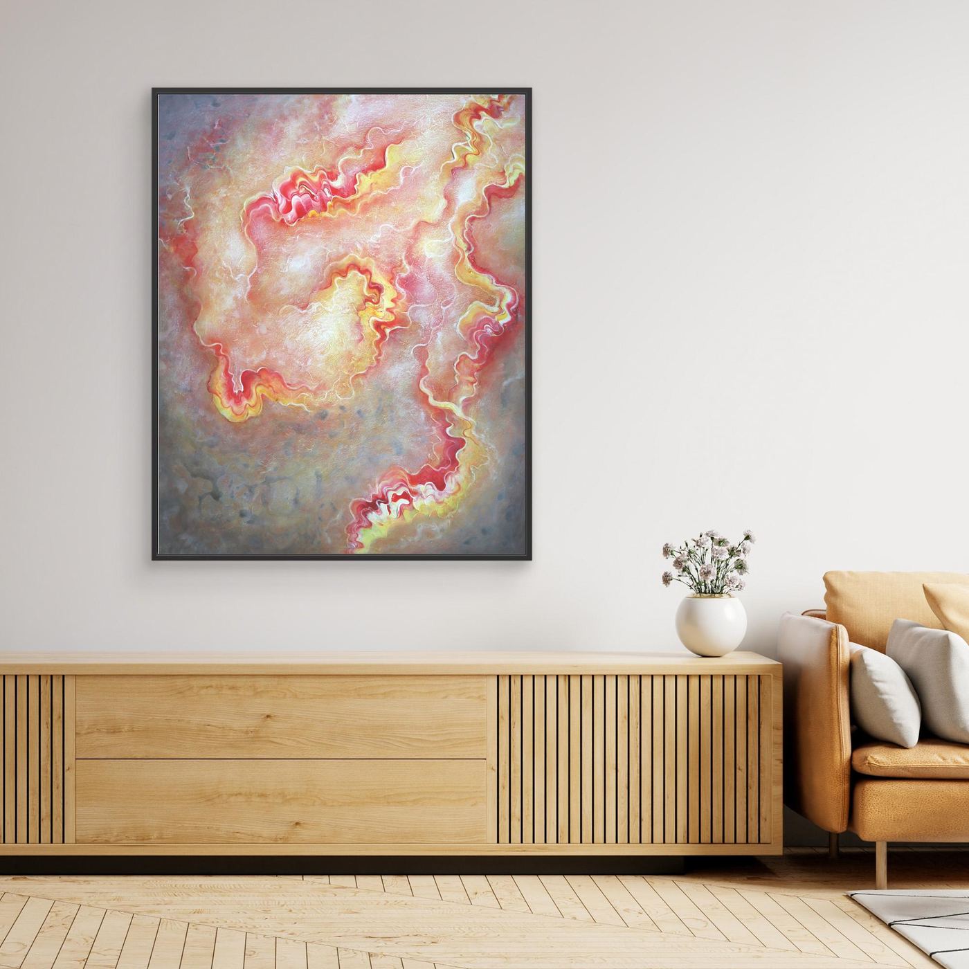 'All the Warmth' - Print on Canvas