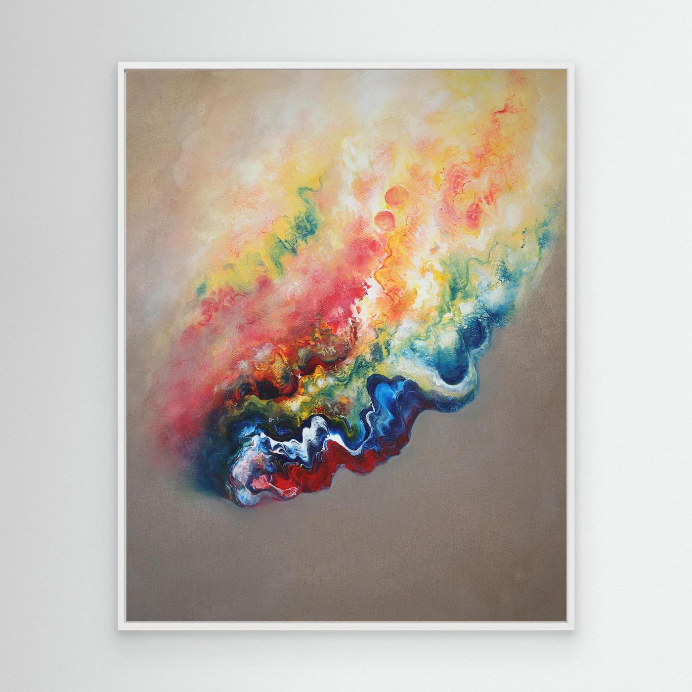'An Earthly State' - Print on Canvas