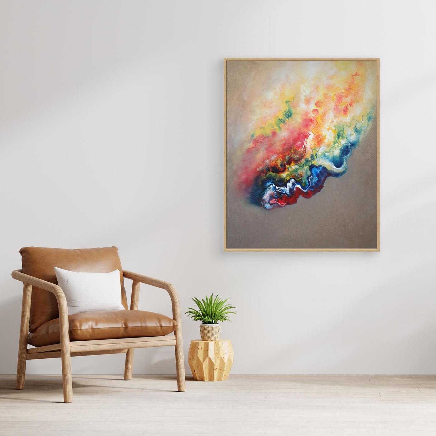 'An Earthly State' - Print on Canvas