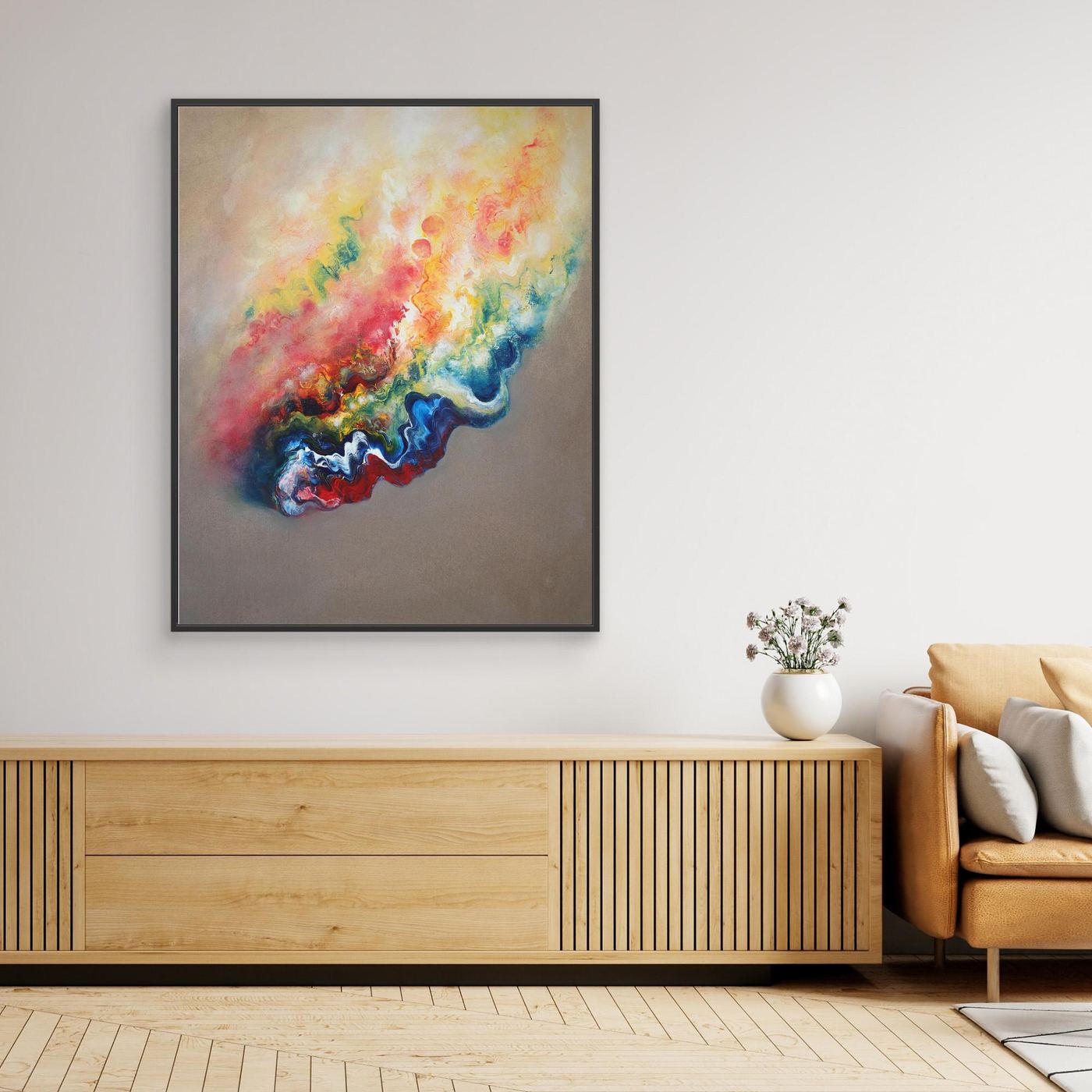 'An Earthly State' - Print on Canvas