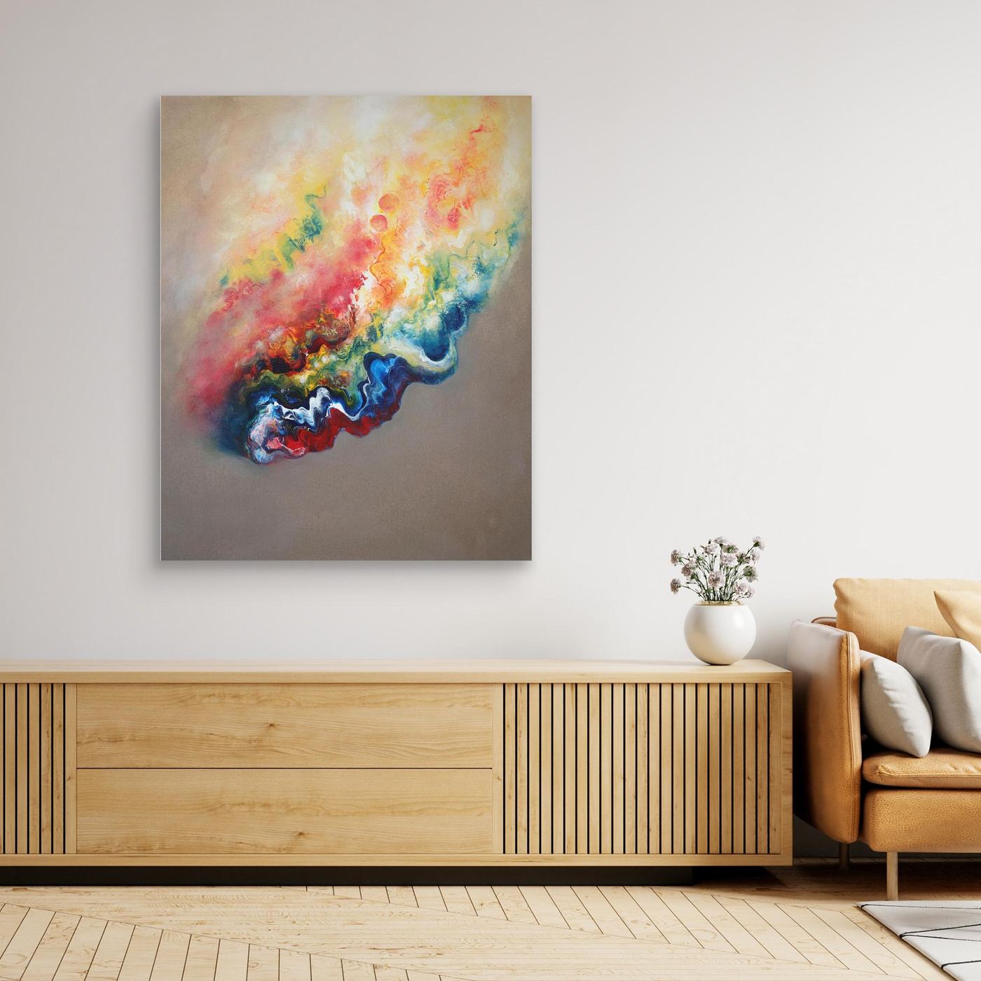 'An Earthly State' - Print on Canvas