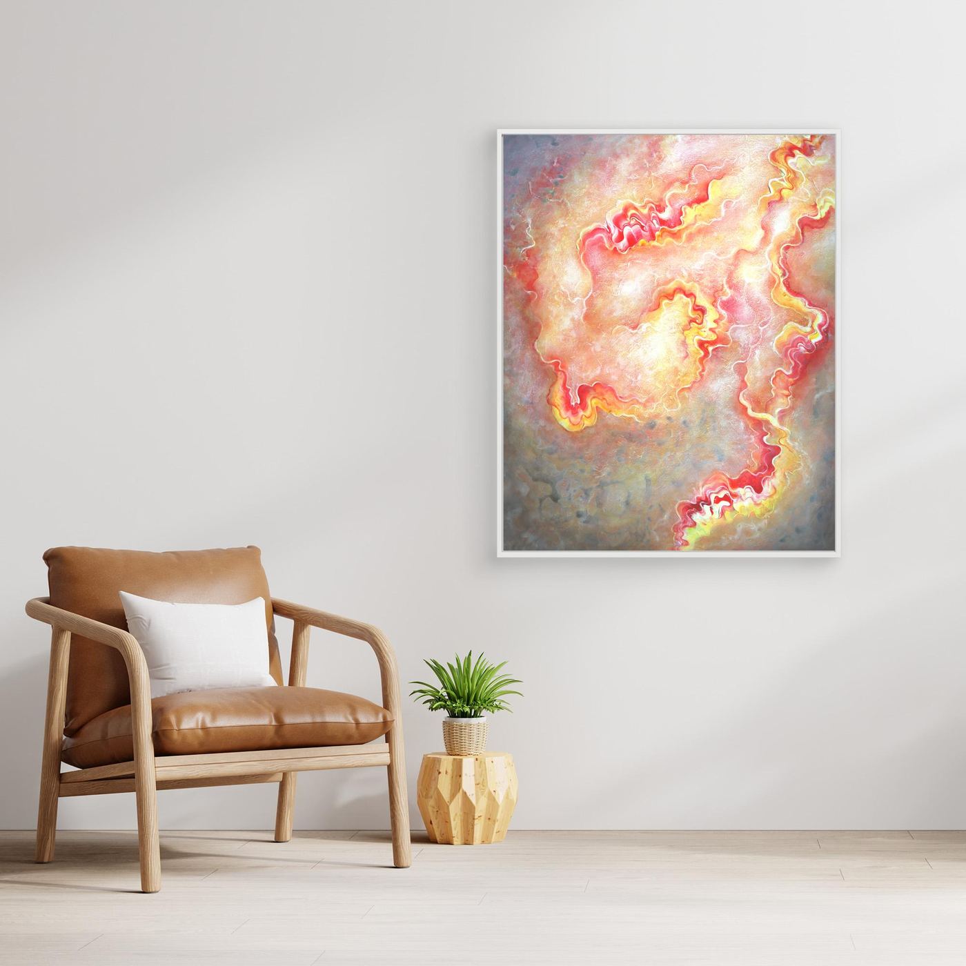 'All the Warmth' - Print on Canvas
